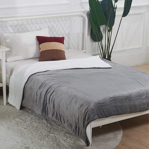 Calde coperte in morbido pile spesso per l'inverno divano a doppio strato <span class=keywords><strong>coperta</strong></span> made in China - Product Image 2