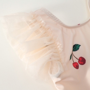 Été Nouveau <span class=keywords><strong>Maillot</strong></span> <span class=keywords><strong>de</strong></span> <span class=keywords><strong>bain</strong></span> une pièce imprimé cerise pour filles <span class=keywords><strong>de</strong></span> haute qualité pour enfants - Product Image 4