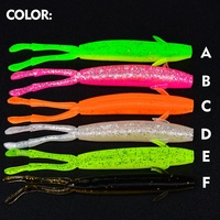 Leurre souple artificiel réaliste en plastique HUAYU LURE 12,5 cm 8 g sans hameçons pour la pêche au bar en eau douce et en eau salée