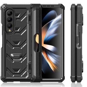 Funda de carcasa de teléfono móvil de TPU con armadura de diseñador de lujo para <span class=keywords><strong>Samsung</strong></span> Galaxy Z <span class=keywords><strong>Fold</strong></span> <span class=keywords><strong>4</strong></span> - Product Image 3