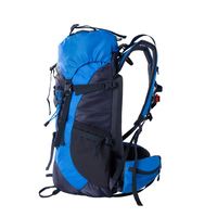 Sac à dos de randonnée imperméable en polyester/modal, grande capacité 70L, sac de voyage unisexe