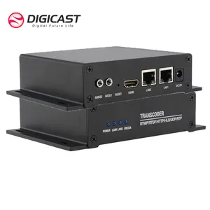 DIGICAST IP Video Hardware 9 Channels Transcoder Real Time 4K RTSP Transcoder
