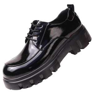 Formal <strong>UK</strong> 38-44 Two-layer EVA Rubber Black Office Men's Leather Loafers Embroidered <strong>Shoes</strong> - Product Image 1