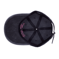 Casquette de baseball structurée à bord incurvé 5 panneaux en tissu Oxford avec logo en relief à motifs de fruits à carreaux Style Dobby