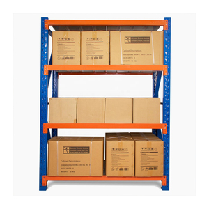 מחסן פלדה כבד חובה אחסון להרכיב מתלה מזרן סלקטיבי תעשייתי מתכוונן כפול הגנה בפני קורוזיה עמוקה 3 שנים - Product Image 4