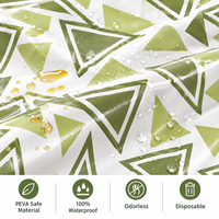 Nappe en tissu non tissé laminé PEVA Xin Shu, nappe imperméable, nappe en plastique spunbond, tissu non tissé