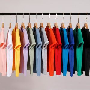 เสื้อยืดคอกลมคุณภาพสูง 210 แกรม สำหรับผู้ชาย ขายส่ง รับสกรีนโลโก้ เสื้อเปล่าธรรมดา - Product Image 3