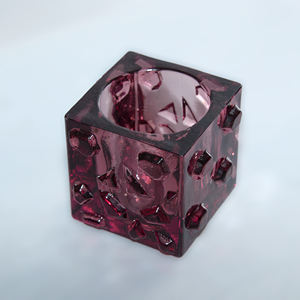 Luxe glazen asbak, grote capaciteit, huishoudelijke asbak, persoonlijkheid, woonkamer, kantoor, vierkante asbak, decoratie - Product Image 5