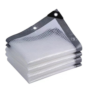 Lonas de PE blancas transparentes de alta resistencia para velas de refugio de sombrilla, tela de andamio de invernadero - Product Image 2