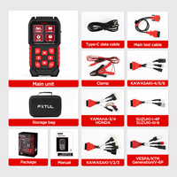 M4 motocicleta OBD2 lector de código herramienta de escaneo motocicleta M4 motocicleta motor escáner de diagnóstico para Honda Yamaha