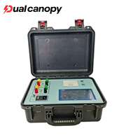 Testeur de rapport de transfert de transformateur numérique automatique portable triphasé alimenté par batterie au lithium intégrée