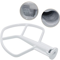 K5AB K5SS Nouveau Batteur Sur Socle 5 QT Enduit Batteur Plat pour KitchenAid, PS983355, SAW10807813
