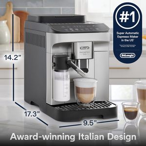Cafetera Espresso Automática De'Longhi Magnifica Evo con Espumador de Leche Automático, Molinillo Integrado, Programable y Autolimpiante para Cappuccino - Product Image 2