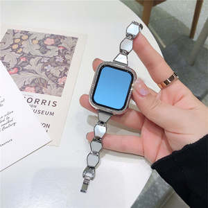 <span class=keywords><strong>Bracelet</strong></span> en métal coquillage tendance 16 mm pour <span class=keywords><strong>Apple</strong></span> <span class=keywords><strong>Watch</strong></span>, style vintage exquis, couleur or rose, pour iWatch Series 10 11 - Product Image 5