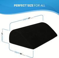 Premium moderne mousse à mémoire orthopédique ergonomique repose-pieds coussin oreiller Support pour repose-pieds bureau genou jambe dos lombaire