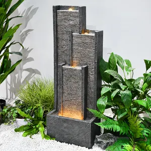 Decorations For Home Indoor Modern Water Fountain Wall Water Fall Garden Fountains For Garden Centre Sale