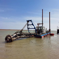 Le drague d'aspiration de coupeur peut être utilisé pour le dragage/extraction d'or/extraction de sable