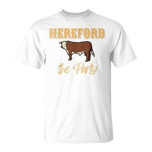 Camiseta Hereford The Party Funny Cow Farm - Product Image 1