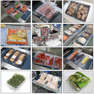 Machine d'emballage automatique pour gâteaux, pain, croissants, biscuits, métaux, plastique, tortillas, savon, bonbons, légumes, <span class=keywords><strong>livraison</strong></span> <span class=keywords><strong>gratuite</strong></span> - Product Image 4