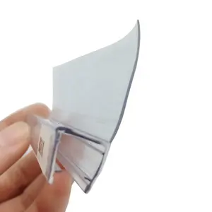 Shower Screen Glass Door 6mm 8mm 10mm Frameless Waterproof Super Clear Transparent Pvc Sealing Strips