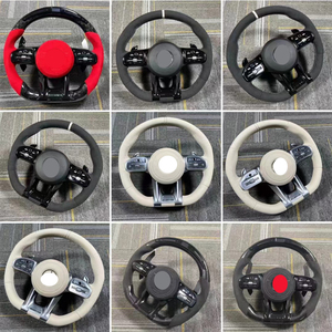 พวงมาลัยหนัง AMG สำหรับรถยนต์ C Class E Class S Class W205 W213 W156 W166 W167 W222 E63-ตกแต่งด้วยคาร์บอนไฟเบอร์ - Product Image 3