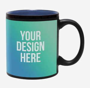 Mug à café en céramique au design Tropical Paradise, logo personnalisé, style hawaïen, vente en gros, durable pour le bureau et la maison - Product Image 2