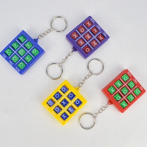 Set di <span class=keywords><strong>Scacchi</strong></span> da Fabbrica, Portachiavi Tris, Gioco da Tavolo Divertente, Giocattoli Educativi per Bambini - Product Image 3