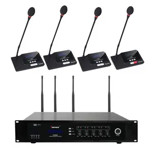 Video tracking conference system wireless conference system mic delegate unit microphone conference system