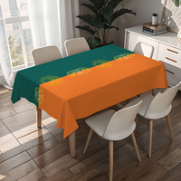 Nappe de table moderne de luxe RNPT, design multicolore, nappe en PVC, écologique, pour le camping, la décoration de la maison, qualité supérieure