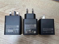 Adaptateur secteur de voyage d'origine US EU UK Plug 45W GAN chargeur Super rapide 45WPD Type c pour Samsung 45W PD Chargeur