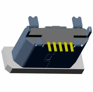 Fabricante de fábrica receptor micro usb tipo B conector para placa PCB
