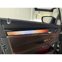 Kit de Actualización de Luz Ambiental para BMW Serie 7 G12 2016-2022, Panel de Cristal, Control desde la Pantalla Original, Requiere Codificación, Interior de Lujo