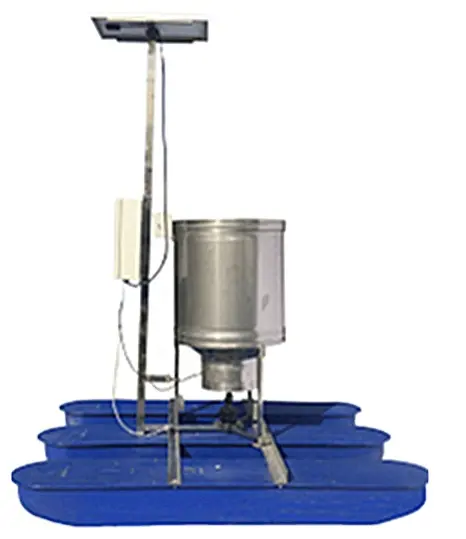 Stainless steel automatic fish feeder Large Capacity fish Pond Fish Feeder Automatic