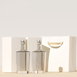 Chai rượu vang, rượu whisky, <span class=keywords><strong>vodka</strong></span>, tequila thủy tinh trong suốt tròn, không nhãn, dung tích 200ml, 375ml, 500ml, <span class=keywords><strong>750ml</strong></span>, 1000ml, có nắp nút chai. - Product Image 6