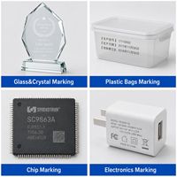 Máquina de marcado láser UV JPT 5W 10W 15W con posicionamiento por visión CCD para marcado de diamantes, logotipos y líneas de cintura, modelo CNC dividido