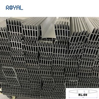 Extrusion d'aluminium de revêtement de poudre de clôture de lame de persienne pour la clôture ou la porte