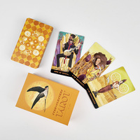 Колода карт Таро для начинающих, 78 карт, Star Clusters Modern Tarot с красочной коробкой, подарок для женщин