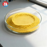 Poli Cloruro de Aluminio en Polvo, Agente Floculante Amarillo, Marca Tenghui, 24%-30% de Pureza, Agente Auxiliar Químico, 25kg/saco, Soluble
