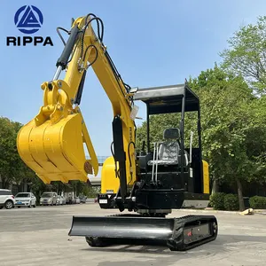 Rippa Mini Bagger Digger R350 nhỏ Digger earthmoving máy móc 3 tấn thủy lực mini máy xúc