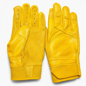 Guantes de Bateo de Béisbol de Cuero y Spandex/Poliéster Duraderos con Logotipo Personalizado para Adultos, OEM ODM, Profesionales, Ambidiestros, Ligeros - Product Image 1