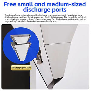 เครื่องบรรจุเม็ดผงแบบสามหัว 999 กรัม พร้อมระบบควบคุมน้ำหนักและบรรจุแบบดิจิตอลสำหรับเครื่องเทศ - Product Image 6