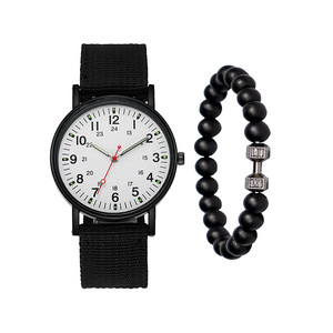 <span class=keywords><strong>Montre</strong></span>-bracelet à quartz simple pour <span class=keywords><strong>homme</strong></span>, bracelet personnalisé, cadran en verre 40 mm, vente en gros, ensemble cadeau <span class=keywords><strong>de</strong></span> bijoux sportifs avec sac OPP, <span class=keywords><strong>pas</strong></span> <span class=keywords><strong>cher</strong></span> - Product Image 6
