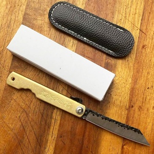 มีดพับใบมีดสแตนเลสคุณภาพสูง FHS สำหรับการใช้งานทางยุทธวิธี พกพาสะดวก ใช้ในงานต่อสู้ ปรับแต่งได้ตามต้องการ รองรับงาน OEM ความหนา 2.0 มม. - Product Image 3