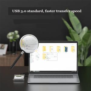 Carcasa Externa para Disco Duro <span class=keywords><strong>USB</strong></span> 3.0 de 2.5 Pulgadas, SATA a <span class=keywords><strong>USB</strong></span> 3.0, UASP, Transparente, <span class=keywords><strong>Portátil</strong></span>, para Disco Duro de 2 TB, Sin Herramientas - Product Image 3