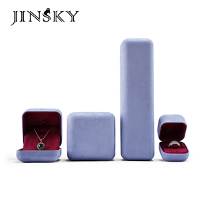 Velvet Jewelry Box Multi Size Colorful <b>Ring</b> <b>Necklace</b> Bracelet Bangle Bead Storage Box For Jewelry Display - Product Image 1