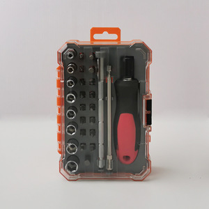Lixin <b>Screwdriver</b> <b>Set</b> 28 Pieces Interchangeable <b>Bits</b> Metric System Home Use - Product Image 1