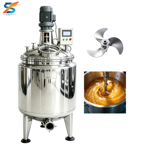 Tanque de Almacenamiento para Mezcla de Pintura, Acero Inoxidable, <span class=keywords><strong>Agitador</strong></span> Neumático, Capacidad de 200L, 380V, para Producción de Recubrimientos - Product Image 1