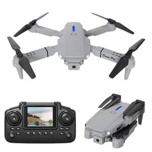 Drone E88 Air 2025 Produk Baru, Drone Quadrotor Lipat Plastik dengan Kontrol Layar, Optical Flow, Kamera Ganda, dan Remote Control - Product Image 1
