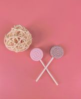 Sucette 5g au Calcium et Xylitol, Poudre de Fruits, Bonbons Sans Sucre, Boîte Élégante, Casher, Goût Sucré et Fruité