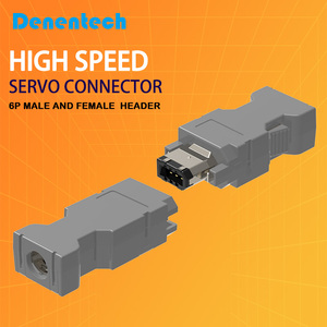 Denentech nhà máy bán hàng trực tiếp <span class=keywords><strong>IEEE</strong></span> <span class=keywords><strong>1394</strong></span> SM-6P nối Encoder cắm nam servo nối cho bán - Product Image 1